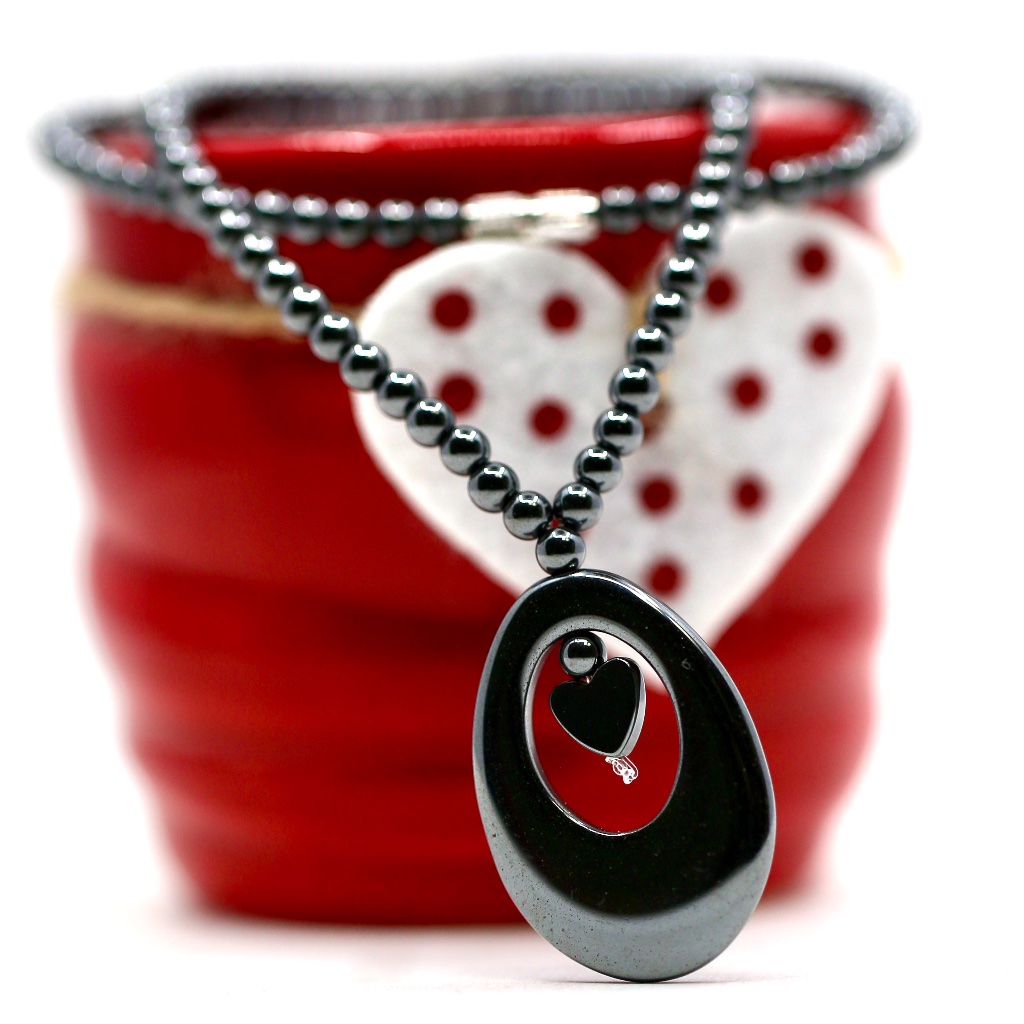 Circle Of Love- Hematite Healing Energy Necklace 250$